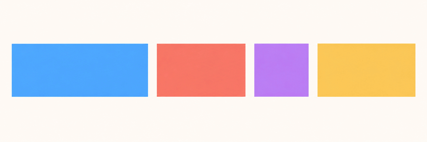 Comparison of four common aspect ratios